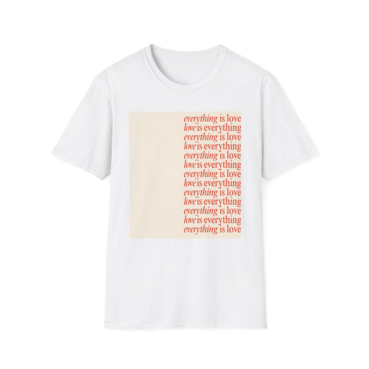 “Love Is Everything” Repeating Quote Tee – KAHLII Edition