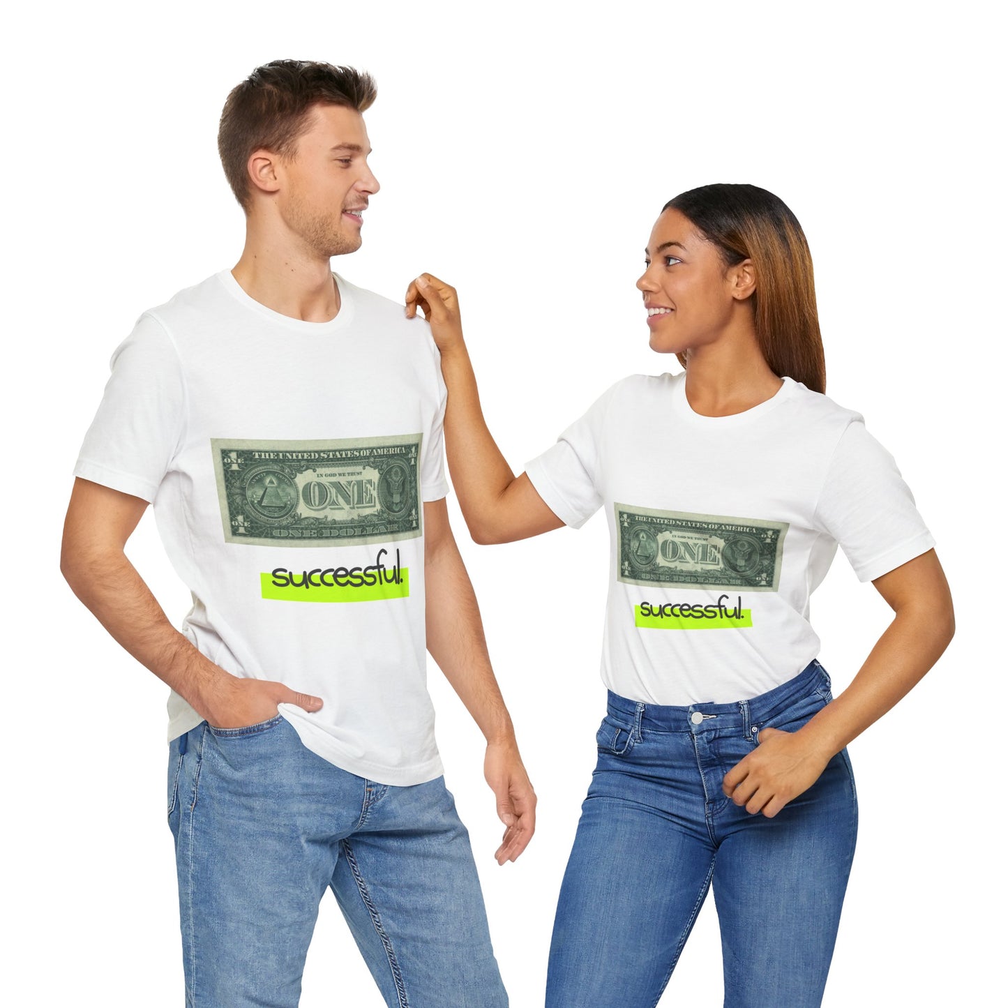 Money Mindset Tee – One Dollar, Limitless Success